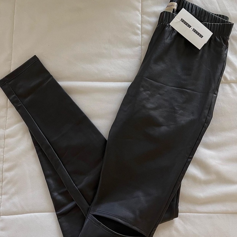Faux Leather Leggings